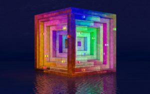 cube, cubes, the cube engine, colours, spinning