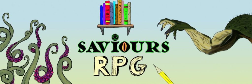 Saviours RPG, dnd, podcast, stream, collaboration, open the dungeon, Halloween, Halloween 2019, Halloween 2019